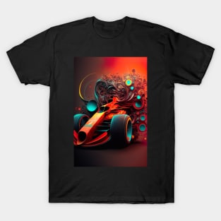 Supercar neon art T-Shirt